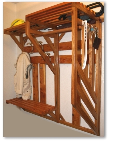  ... unsere Flurgarderobe 