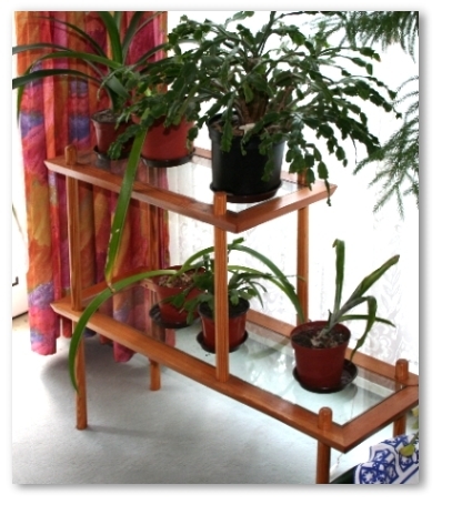  ... einer unserer Blumenst&auml;nder 